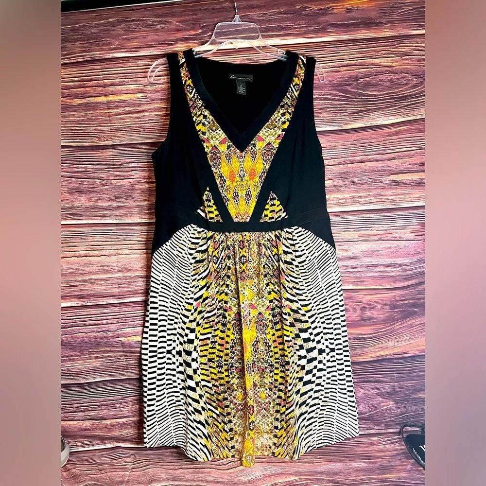 Lane Bryant Muli-Colored Dress. Size 14 - Picture 1 of 7